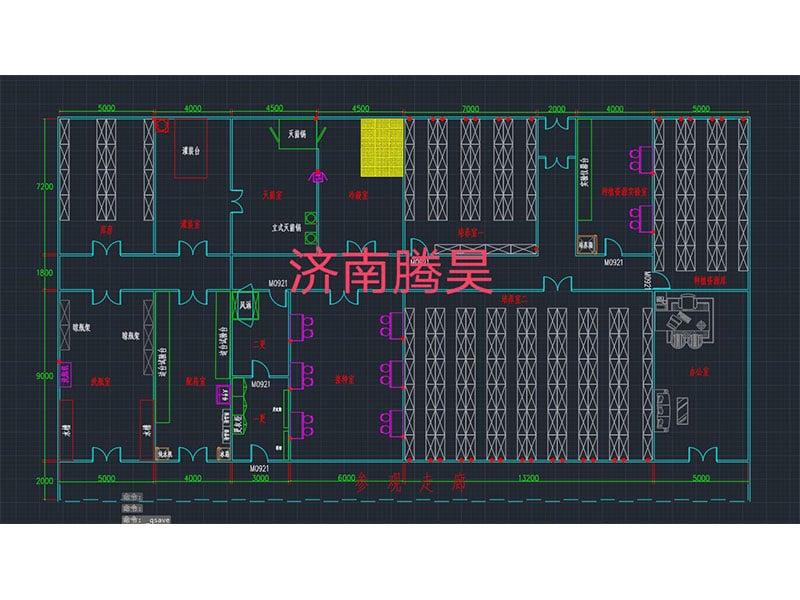 河南榛子組培室凈化設(shè)計圖